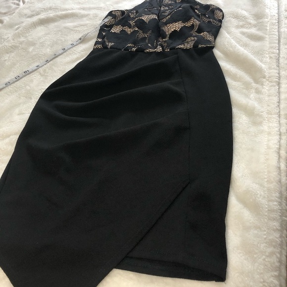 PAPAYA Halter Dress Lace Bodycon Sz S - Picture 9 of 10